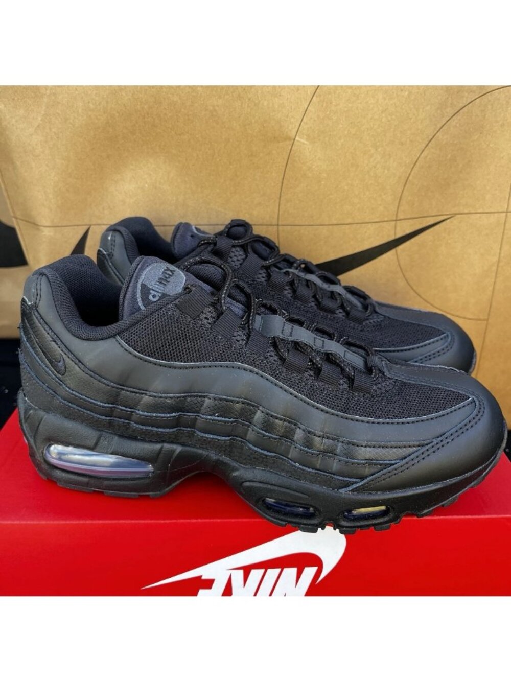 NEW Nike Air Max 95 OG Big Bubble Mens Size 11 Triple Black HM8755-001